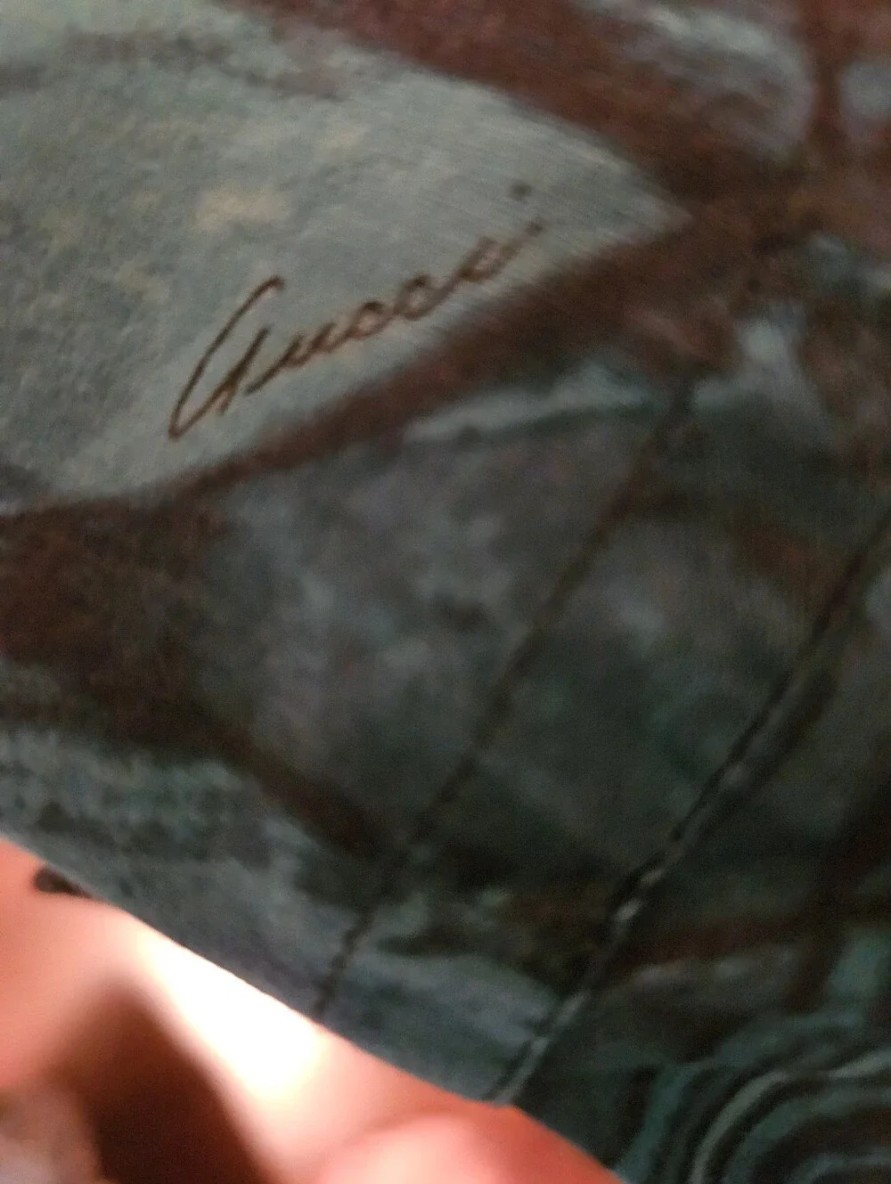 VERY RARE GUCCI SHIRT MENS BUTTON UP Abstract TOM FORD Or Frida Giannini Era